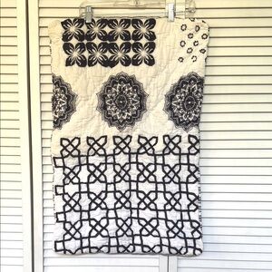 John Robshaw Quilted Block Pint Pillow Sham Standard-washed once never used.